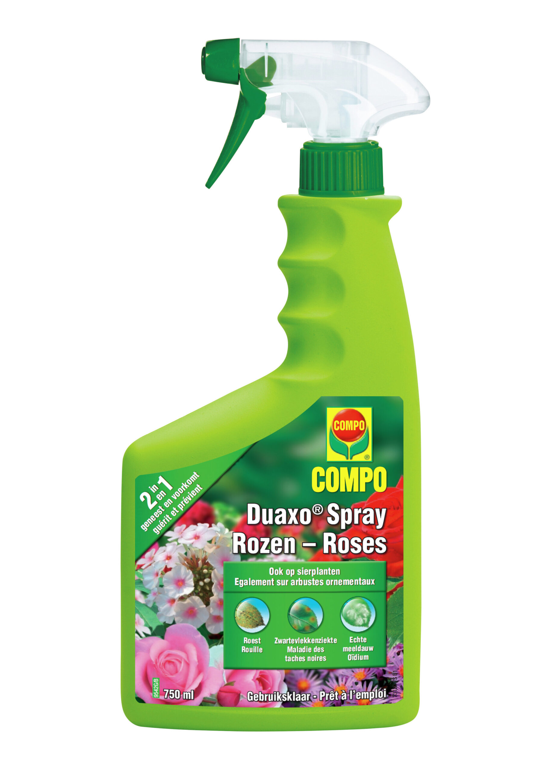 Compo Duaxo Spray Rozen 750 Ml Be 2016